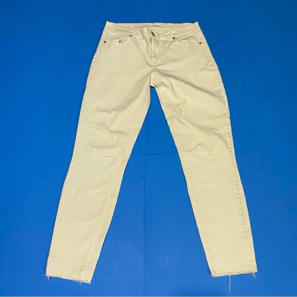 Loft White Skinny Jeans